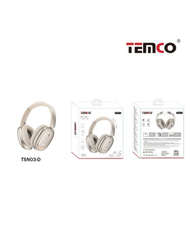 Cascos inalámbricos TEMCO TSN03-D ANC 40h