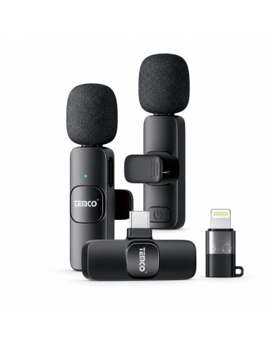 Micrófono Lavalier Inalámbrico YWL16 TEMCO – Doble Micrófono