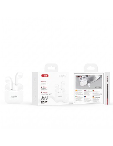 Auriculares TWS TEMCO GA06 Bluetooth 5.4