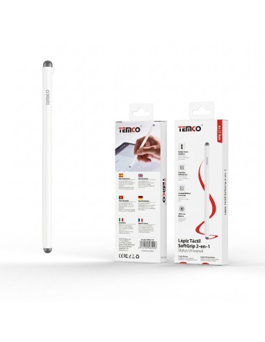 Lápiz táctil TEMCO doble punta sin Bluetooth