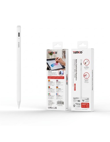 Lápiz táctil TEMCO con carga USB-C | Accesorio para tabletas