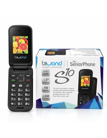 MOVIL S10 SENIORPHONE BLWOND *MAD*