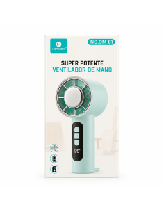 VENTILADOR DE MANO SUPER POTENTE DM-81 2