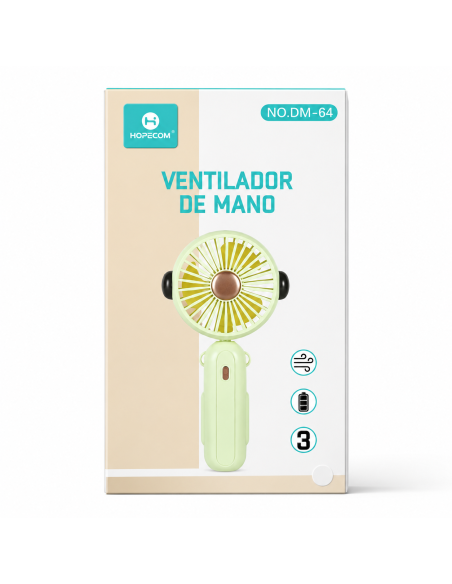 VENTIILADOR DE MANO DM-64