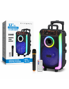 ALTAVOZ MALETA 12" YB-712 *OFERTA*