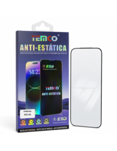 Protector de Pantalla Full Glass TEMCO para Samsung A22 4G - embalaje TEMCO
