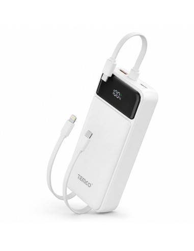 Batería externa 20000mAh TEMCO carga rápida 22.5W