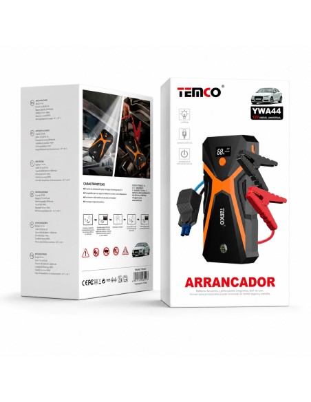 Arrancador 20000mAh TEMCO YWA44 800A