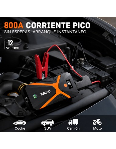 Arrancador 20000mAh TEMCO YWA44 800A