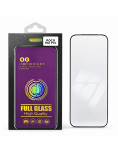 Protector de Pantalla Full Glass Antiestático TEMCO para POCO M4 Pro - embalaje 1 2