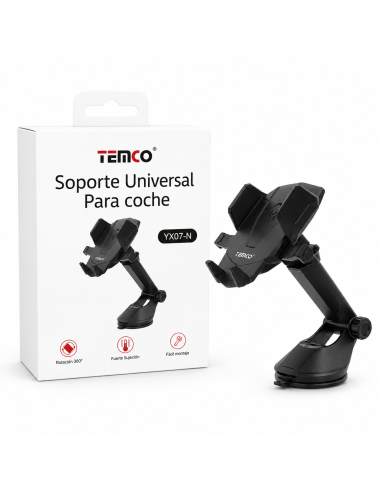 SOPORTE UNIVERSAL DE COCHE YX07-N  TEMCO