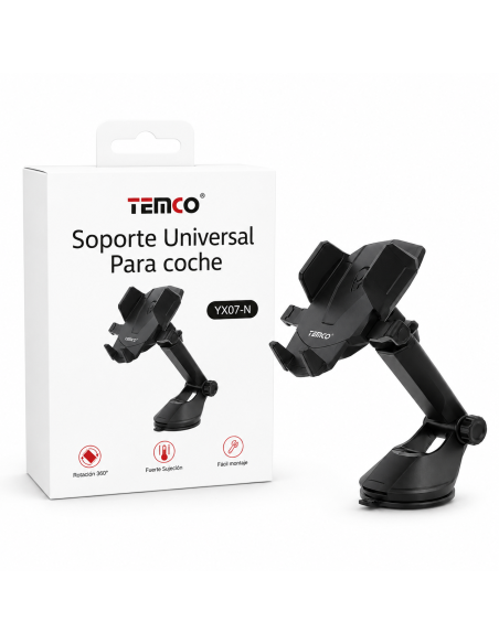 SOPORTE UNIVERSAL DE COCHE YX07-N  TEMCO