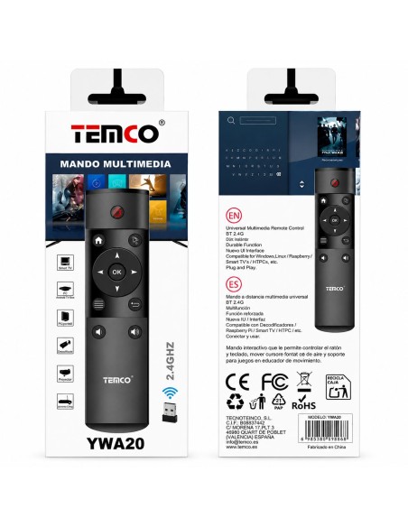 MANDO MULTIMEDIA YWA20 TEMCO