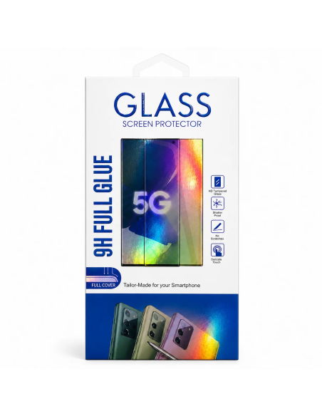 Protector de Pantalla 9H Full Glue Compatible con Huella para Samsung S22