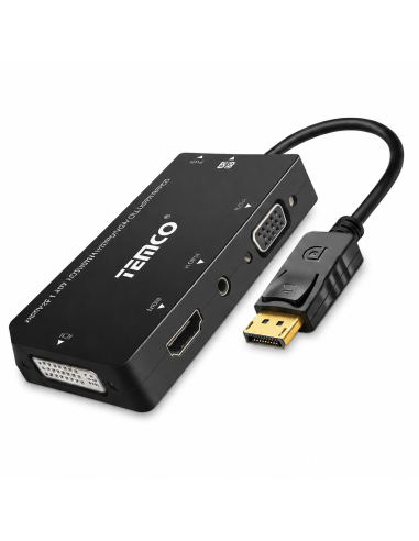 ADAPTOR DP-HDTV VGA DVI AUDIO YWA03 TEMCO