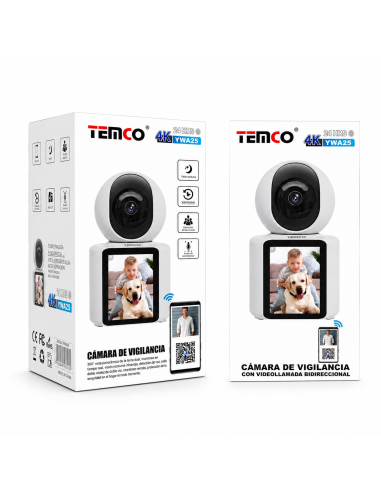 CAMARA 4K CON VIDEOLLAMADA  YWA25 TEMCO