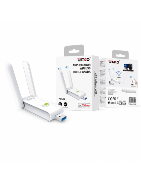 AMPLIFICADOR WIFI USB YWL12 TEMCO
