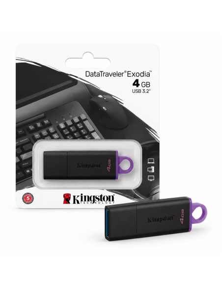 Pendrive TEMCO 4GB USB 3.2 | Almacenamiento portátil