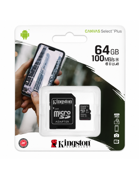 MEMORIA MICRO SD 64GB KINGSTON
