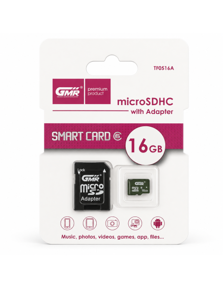 TARJETA SD 16GB GMR