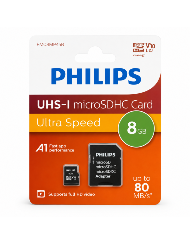 TARJETA SD PHILIPS 8GB