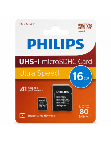 TARJETA SD 16GB PHILIPS