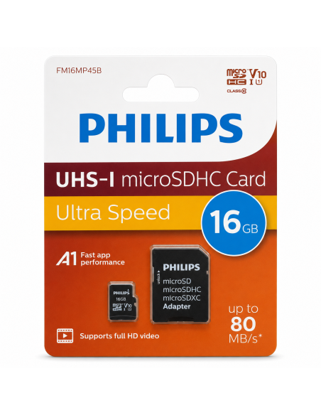 TARJETA SD 16GB PHILIPS