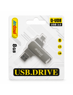 PEN USB/TIPO C 8GB ANDOWL *MAD*