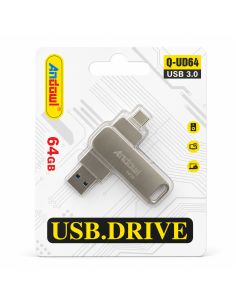 PEN USB/TIPO C 64GB ANDOWL *MAD*