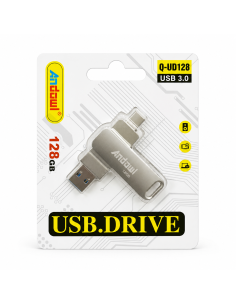 PEN USB/TIPO C 128GB ANDOWL *MAD*