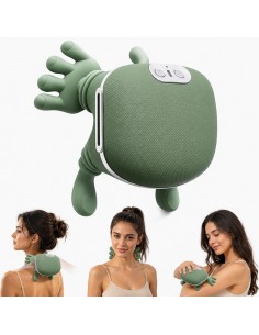 Masajeador cuello hombros TEMCO calor infrarrojos 4D