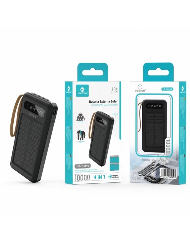 BATERIA EXTERNA SOLAR 10000MAH HP-28050  HOPECOM