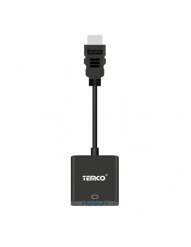 ADATADOR HDMI A VGA FA01-N  TEMCO