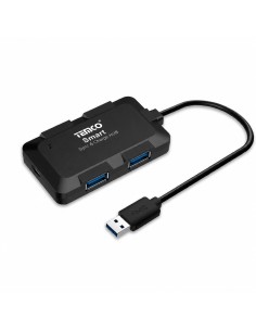 SMART HUB4-PUERTOS USB 3.0 FA04-N  TEMCO