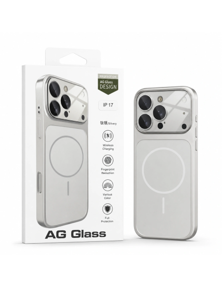 Funda AG Glass con MagSafe para iPhone 16
