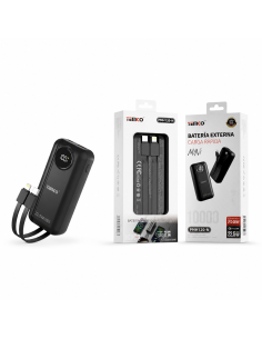 Batería externa 10000mAh 22.5W TEMCO PMH120