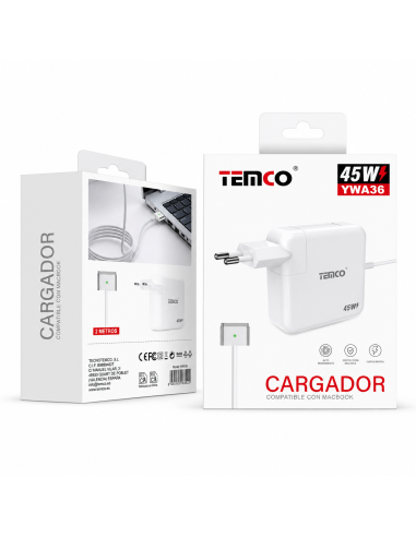 CARGADOR PORTATIL 45W YWA36 TEMCO