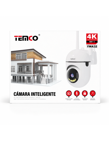 CAMARA WIFI INTELIGENTE YWA32 TEMCO