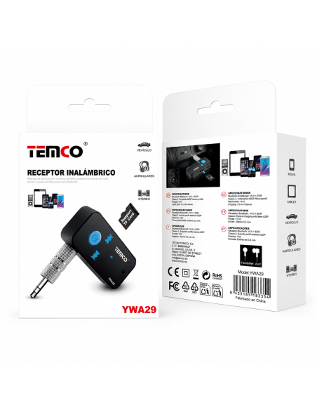 CONCERSOR BT COCHE YWA29 TEMCO