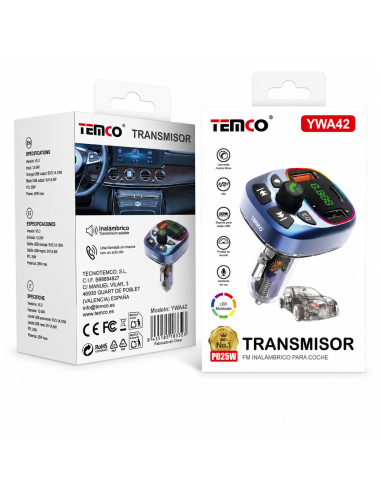 MP3 PARA COCHE YWA42 TEMCO