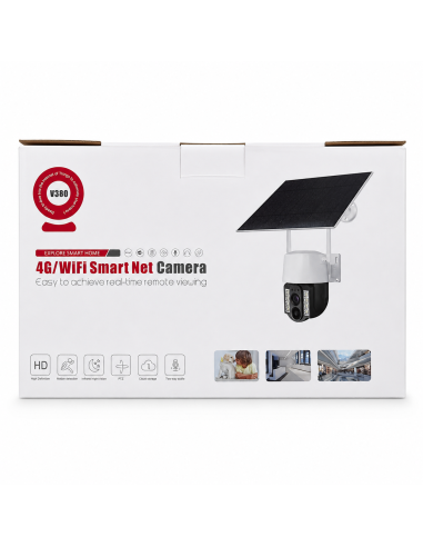 CAMARA WIFI/4G SOLOR V380 T4