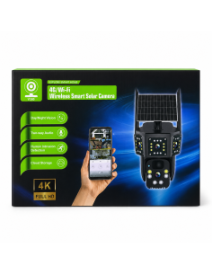 CAMRA WIFI 4K CON SOLAR V380 T36