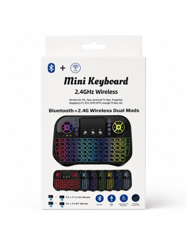 MINI TECLADO C/LED I10