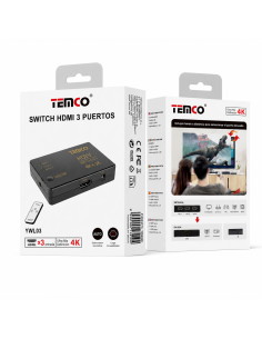 SWITCH HDMI 3 PUERTOS YWL03 TEMCO 2