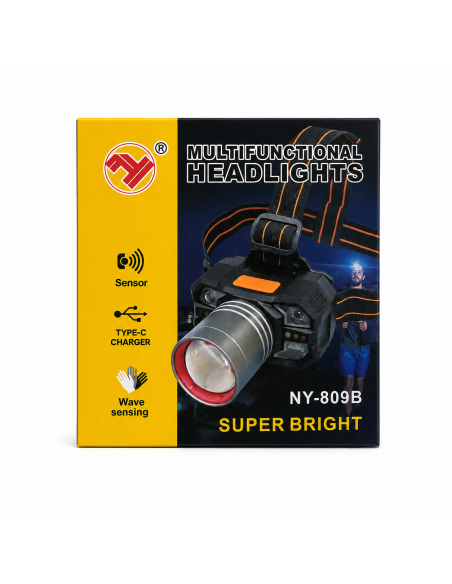 LINTERNA PARA CABEZA NY-809B