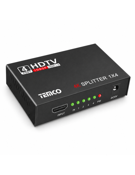 SWITCH HDMI 4 PUERTOS YWL04 TEMCO