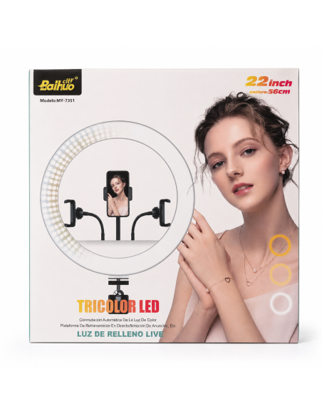 ARO LUZ 22INCH  MY-7351 *OFERTA*