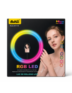 ARO LUZ 14" COLORES