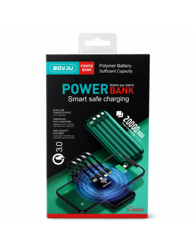 BATERIA INALAMBRICO 20000MAH W005