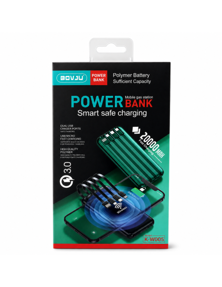 BATERIA INALAMBRICO 20000MAH W005